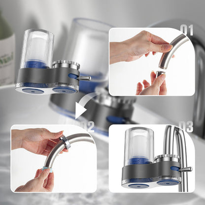 Purificador de agua de grifo con adaptadores