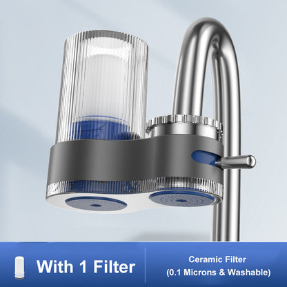 Purificador de agua de grifo con adaptadores