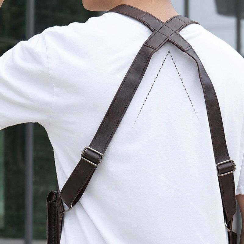 Bolsa Táctica Antirrobo para Hombre - Mochila de Doble Hombro y Multibolsillos 🎒🔒