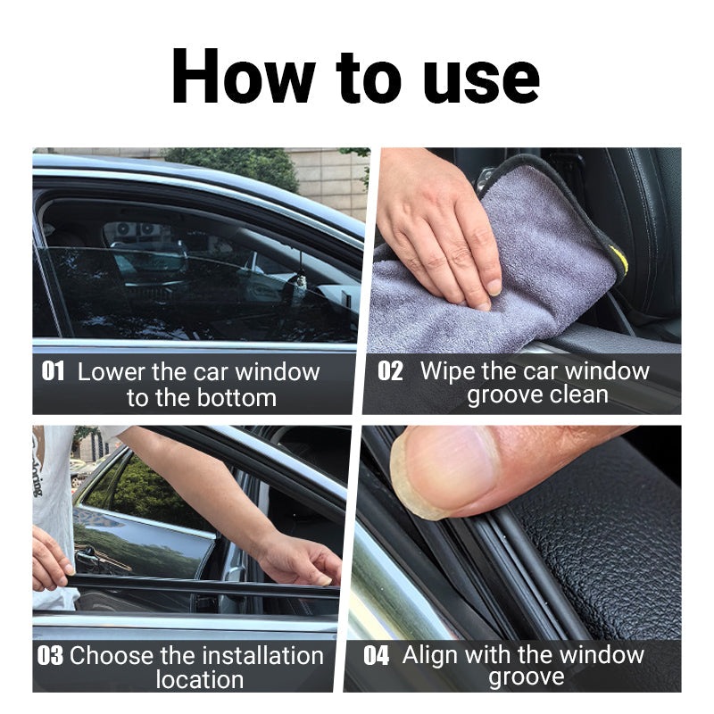 Limpiaparabrisas laterales multifunción para coche
