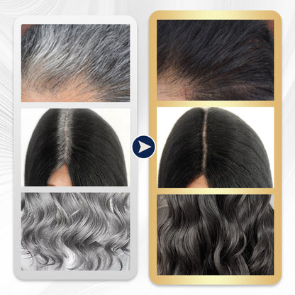 Crema Tintura para el Cabello a Base de Plantas - Fórmula Suave y de Larga Duración