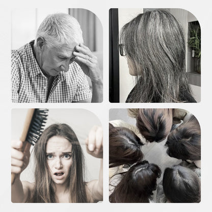 Crema Tintura para el Cabello a Base de Plantas - Fórmula Suave y de Larga Duración