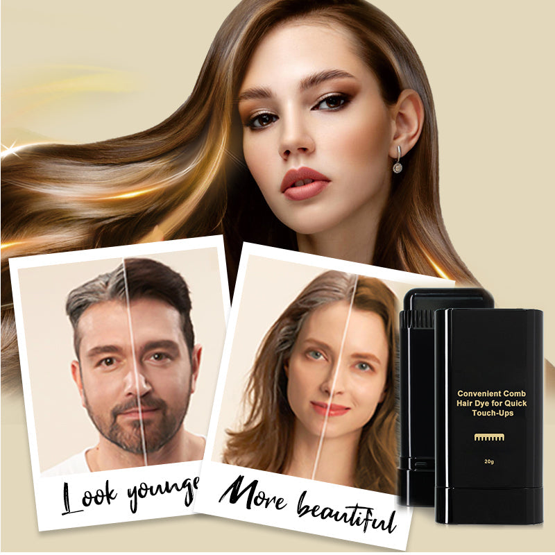 Tinte para el cabello con peine seguro y práctico