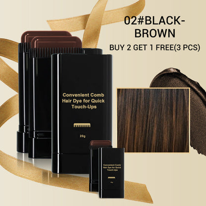Tinte para el cabello con peine seguro y práctico