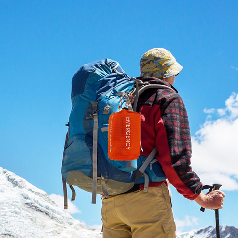 Saco de dormir impermeable de emergencia