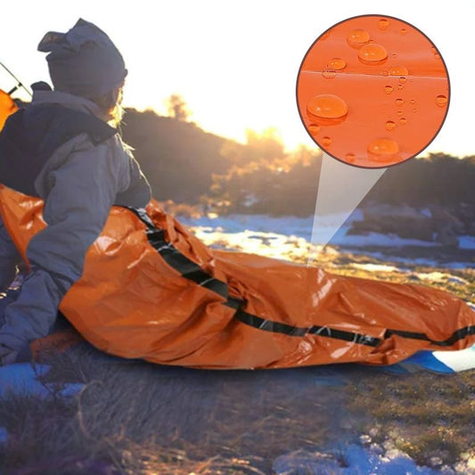 Saco de dormir impermeable de emergencia