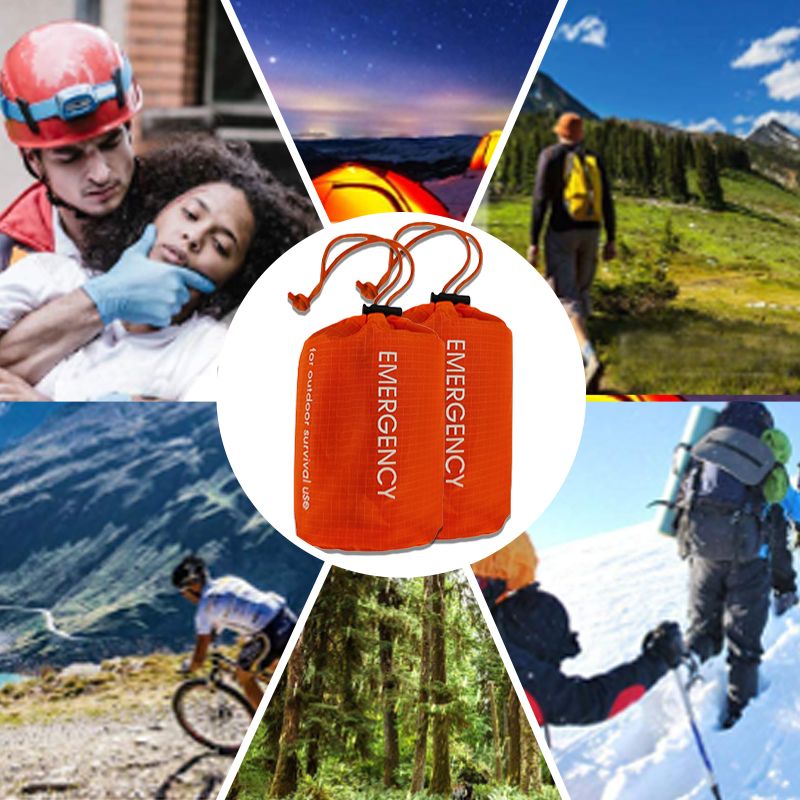 Saco de dormir impermeable de emergencia
