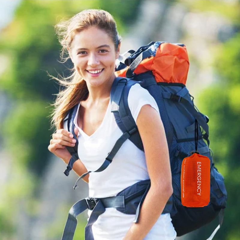 Saco de dormir impermeable de emergencia