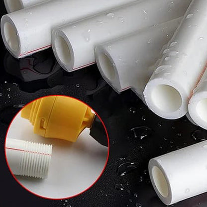Taladro eléctrico roscador de tubos de agua modificado