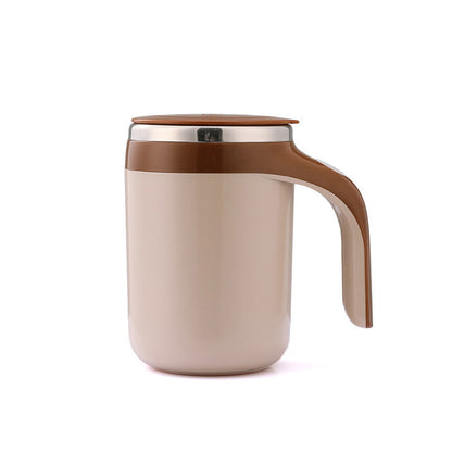 Taza de café de agitación magnética automática con tapa
