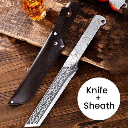 Cuchillo de cocina afilado multiusos con fund