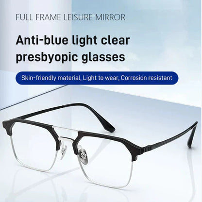 🔥Protege mejor tus ojos🔥Moda Gafas de lectura anti luz azul