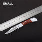 🔥🎅50% de descuento por Navidad🎁Cuchillo de bolsillo de acero inoxidable para exteriores