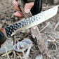 Cuchillo de acero inoxidable para exteriores