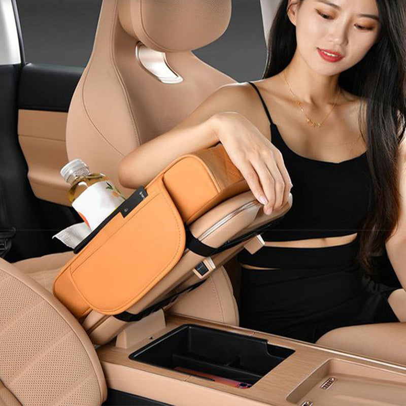 🚗💺Almohadilla multifuncional para reposabrazos – ¡Comodidad y práctica en tu auto!
