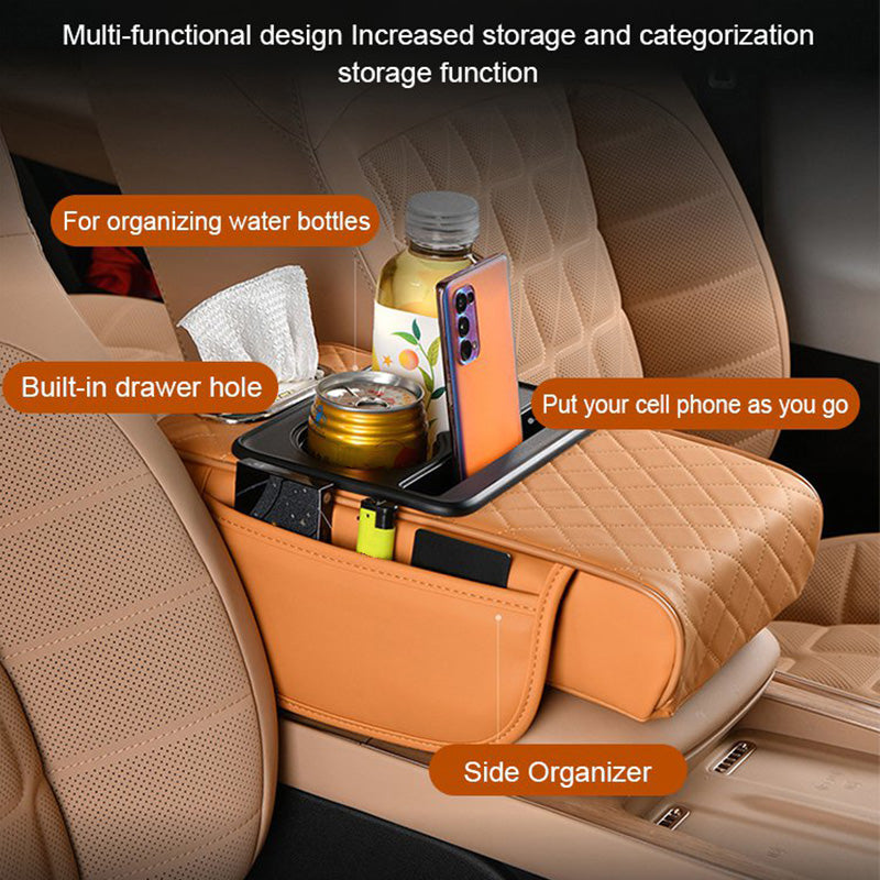 🚗💺Almohadilla multifuncional para reposabrazos – ¡Comodidad y práctica en tu auto!