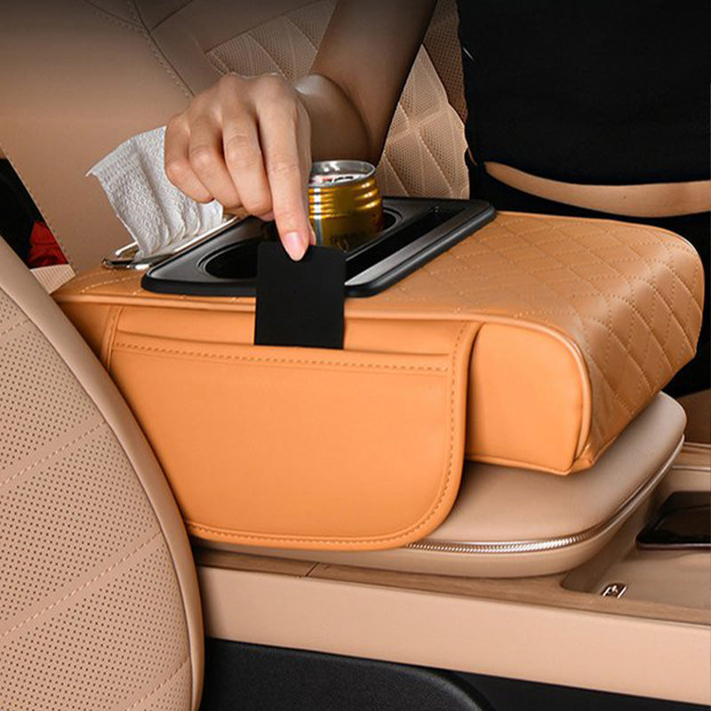 🚗💺Almohadilla multifuncional para reposabrazos – ¡Comodidad y práctica en tu auto!