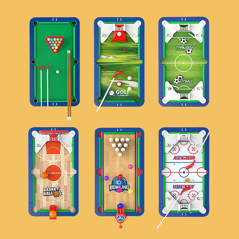 🎄Oferta especial de Navidad🎄Juego de mesa de juegos portátil compacto 6 en 1