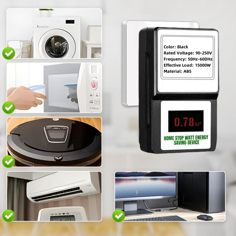 Dispositivo de Ahorro de Energía Home Stop Watt