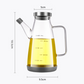 Botella dispensadora de aceite con boquilla antigoteo