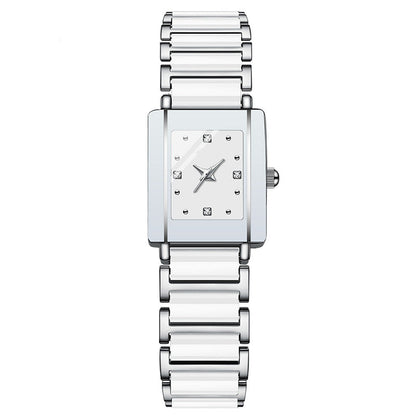 Moda Casual Versátil Reloj Cuadrado de Pareja