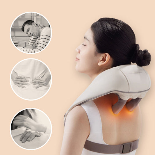 Masajeador de calor para cuello y hombros (mitad de precio por tiempo limitado)