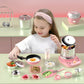 🎁[El mejor regalo para un niño]🍳Mini juguetes de cocina para niños - Juego de 22 piezas