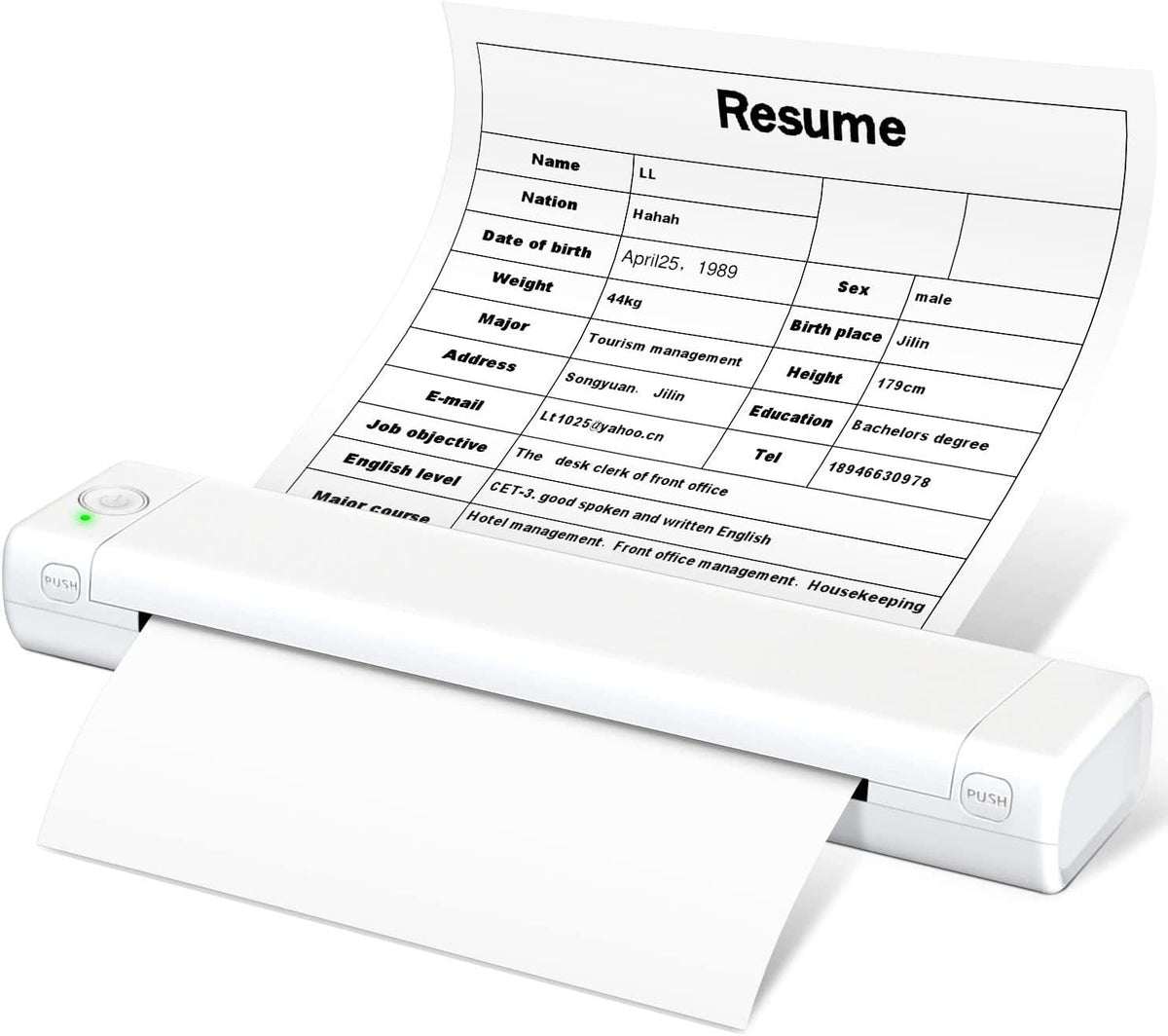 🚀🖨️ 50 % rabatt! Miniprinter 2026 – 📚 til studier og arbeid, 🎨 tatoveringsdesign, 🧳 bærbar og trådløs!