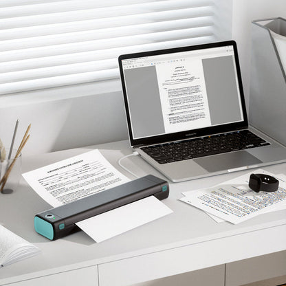 🚀🖨️ 50 % rabatt! Miniprinter 2026 – 📚 til studier og arbeid, 🎨 tatoveringsdesign, 🧳 bærbar og trådløs!