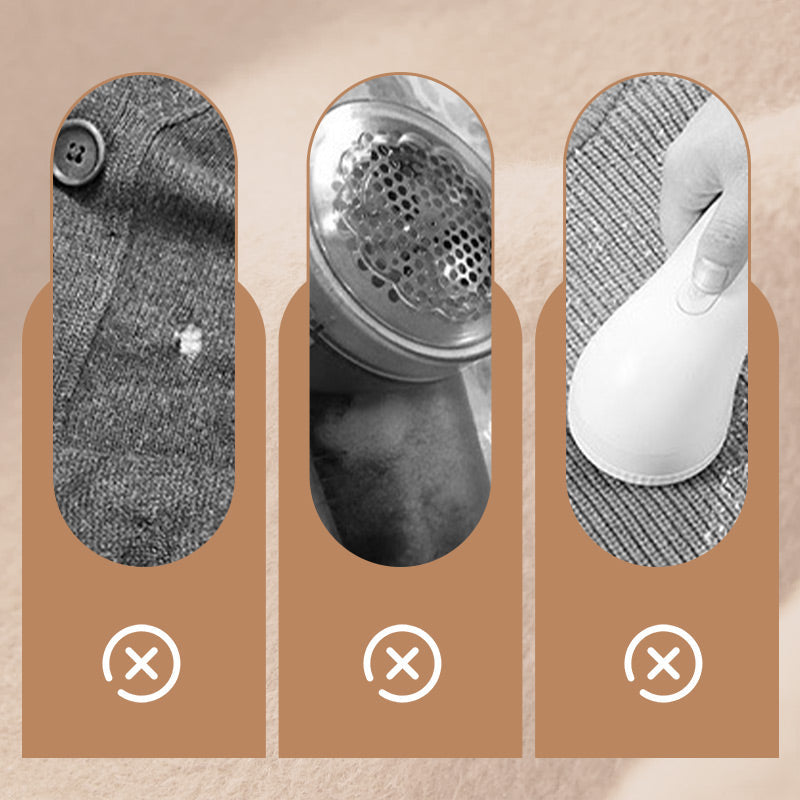 Removedor de pelusa de tela digital con 3 velocidades