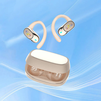 Auriculares abiertos resistentes al agua con cancelación de ruido