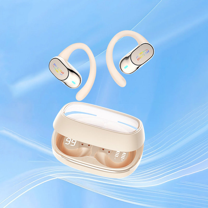 Auriculares abiertos resistentes al agua con cancelación de ruido