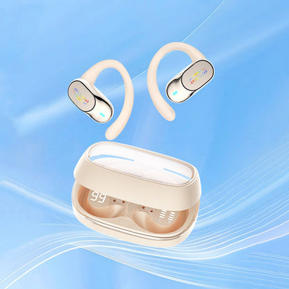 Auriculares abiertos resistentes al agua con cancelación de ruido