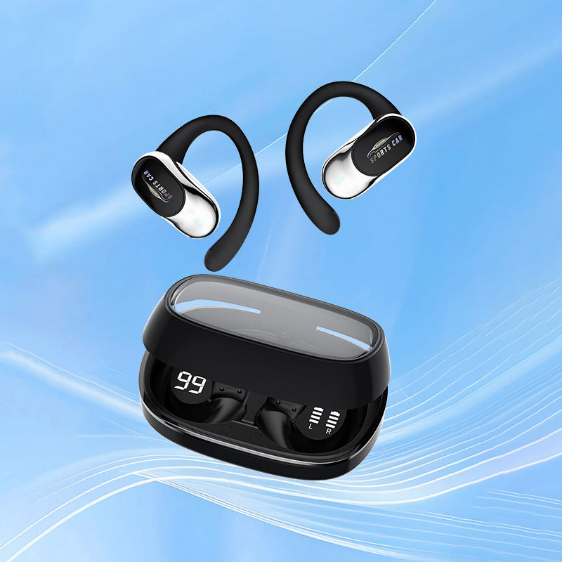 Auriculares abiertos resistentes al agua con cancelación de ruido