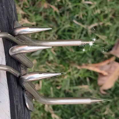 Juego de zapatos antideslizantes de uña de gato para escalar árboles al aire libre