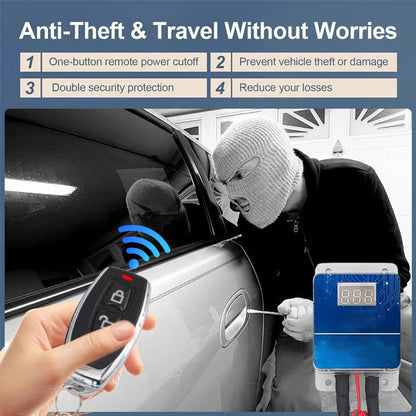 Interruptor de apagado de coche con control remoto inteligente
