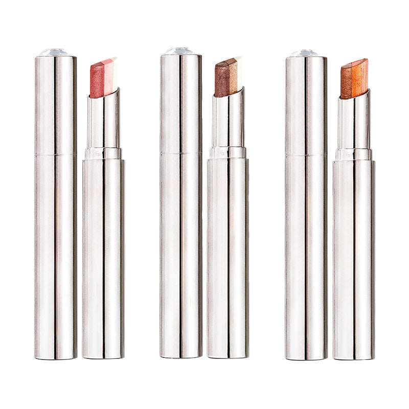 Sombra de ojos en barra con brillo degradado resistente al agua