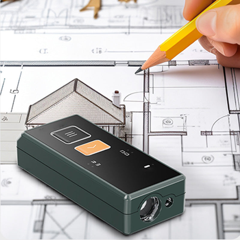 Mini Medidor de Distancia Láser Portátil