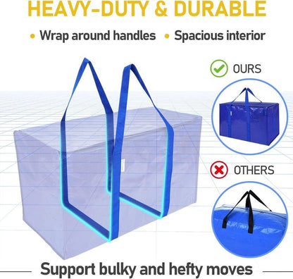 🏠¡OFERTA DE AÑO NUEVO!🛍️ Bolsa multifuncional y resistente XL para almacenamiento y mudanzas ✈️