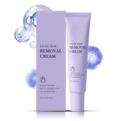 🔥 Crema Depilatoria Facial Suave e Indolora – Resultados Rápidos y Sin Irritación ✨🌸