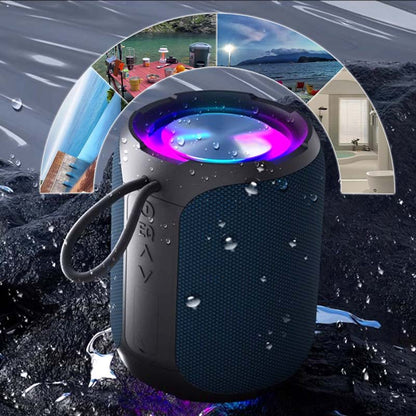 🎵Altavoz Bluetooth portátil de 40W de pico con luz RGB💥