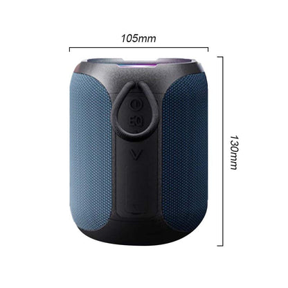 🎵Altavoz Bluetooth portátil de 40W de pico con luz RGB💥