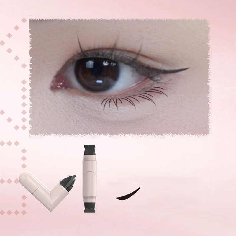 🎉 Compra 1 y Llévate 1 Gratis 🎉 Delineador de Efecto Sello Integrado con Base Giratoria