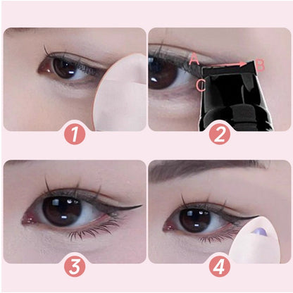 🎉 Compra 1 y Llévate 1 Gratis 🎉 Delineador de Efecto Sello Integrado con Base Giratoria
