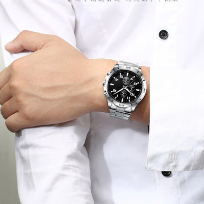 Reloj de cuarzo luminoso impermeable de moda