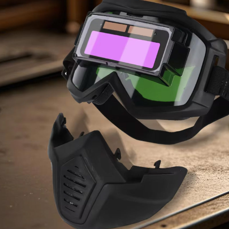 Casco de Soldadura con Oscurecimiento Automático para Seguridad Ocular