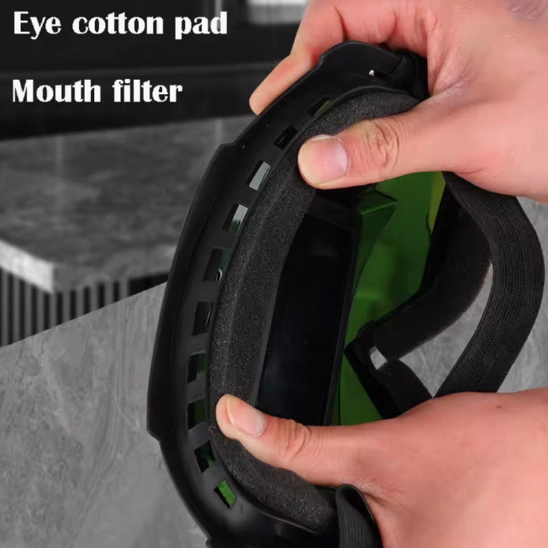 Casco de Soldadura con Oscurecimiento Automático para Seguridad Ocular