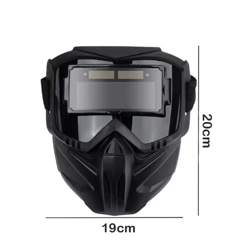 Casco de Soldadura con Oscurecimiento Automático para Seguridad Ocular
