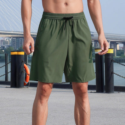 🌿Pantalones cortos deportivos de secado rápido y transpirables para hombre.