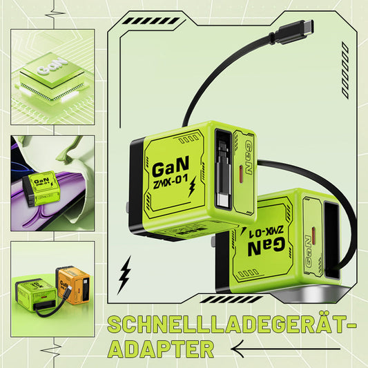 ⏳Especial por tiempo limitado⏰Adaptador de carga rápida con cable y conector tipo C retráctil
